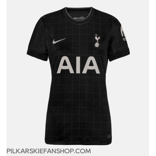 Koszulka piłkarska Tottenham Hotspur Cristian Romero #17 Strój wyjazdowy dla kobiety 2025-26 tanio Krótki Rękaw Koszulka piłkarska Tottenham Hotspur Cristian Romero #17 Strój wyjazdowy dla kobiety 2025-26 tanio Krótki Rękaw